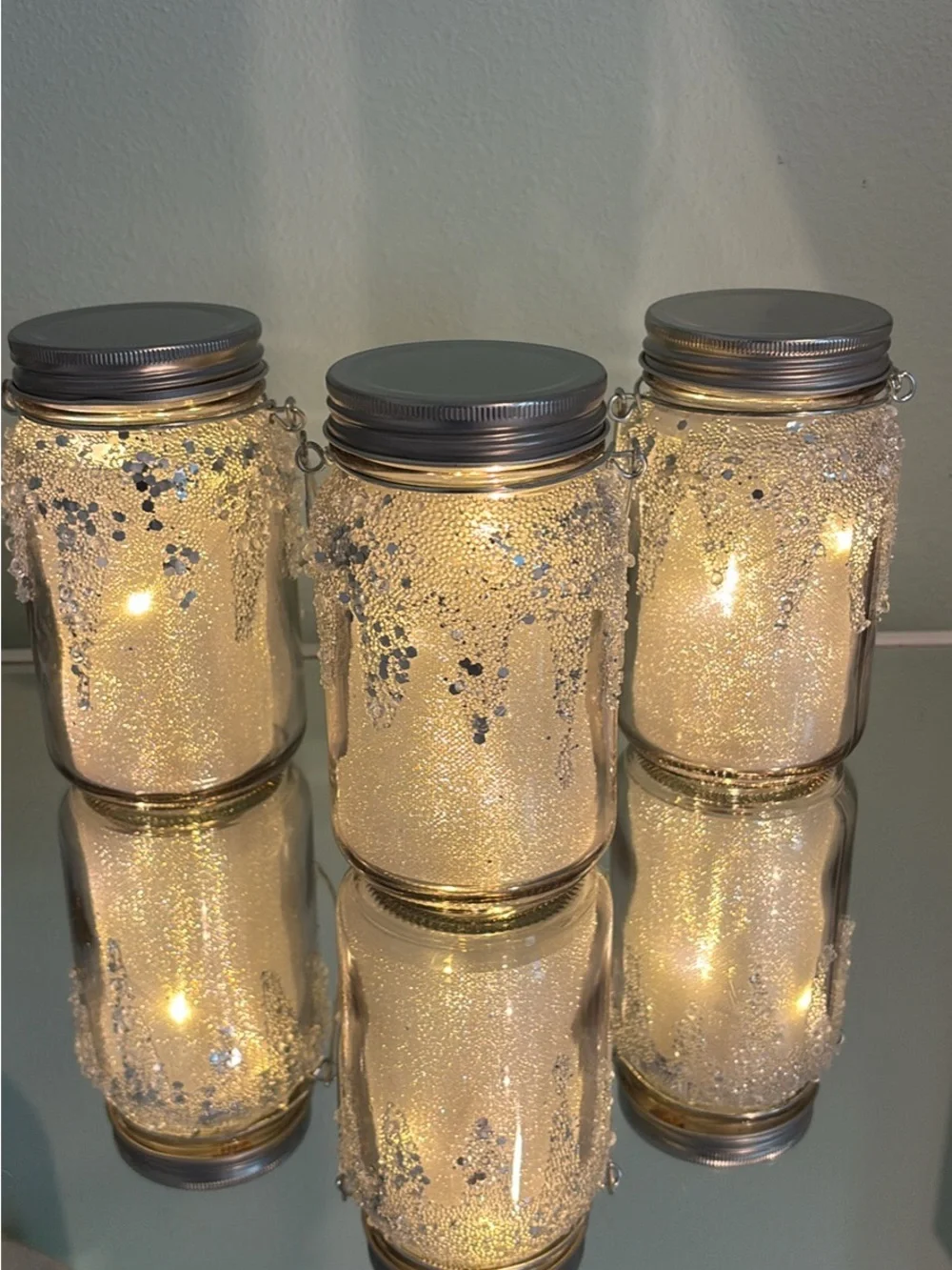 LED Decorative Jars